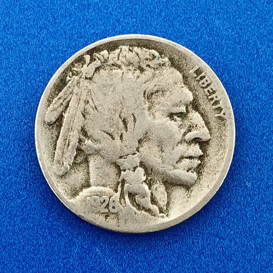 1926 S Indian Head Buffalo Nickel Better Key Scarce San Francisco Mint Coin