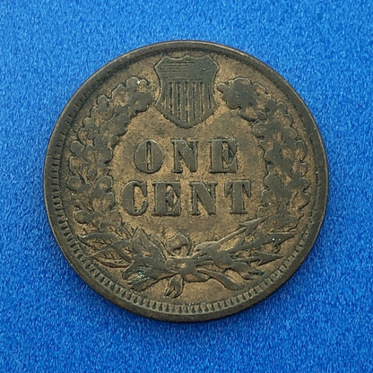1891 Indian Head One Cent Penny Type 3 Bronze Better Key Philadelphia Coin