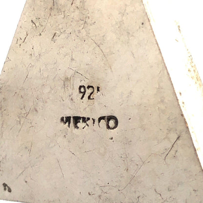 Designer Mexico 925 Sterling Silver Lapis Lazuli Jasper Turquoise Onyx Pendant