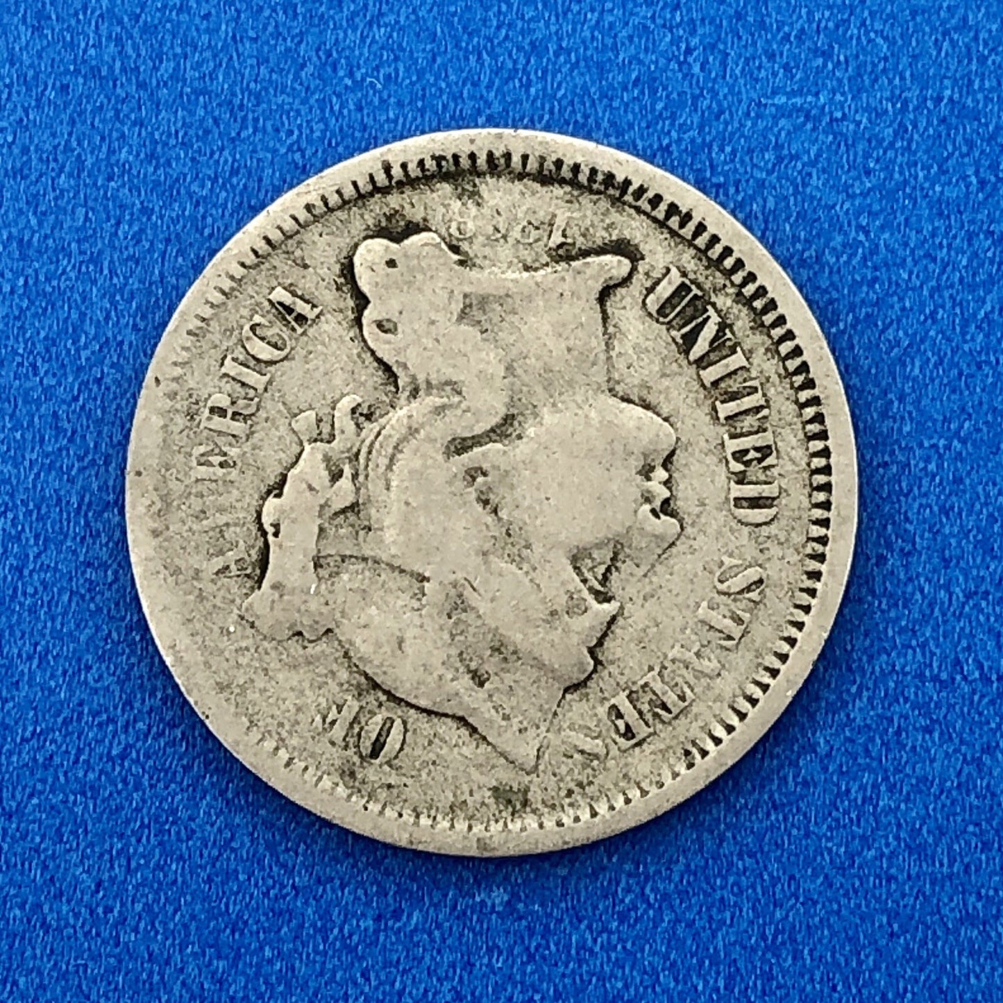 1868 P Nickel Three Cent Piece 3c Better Key Rare Scarce Philadelphia Coin
