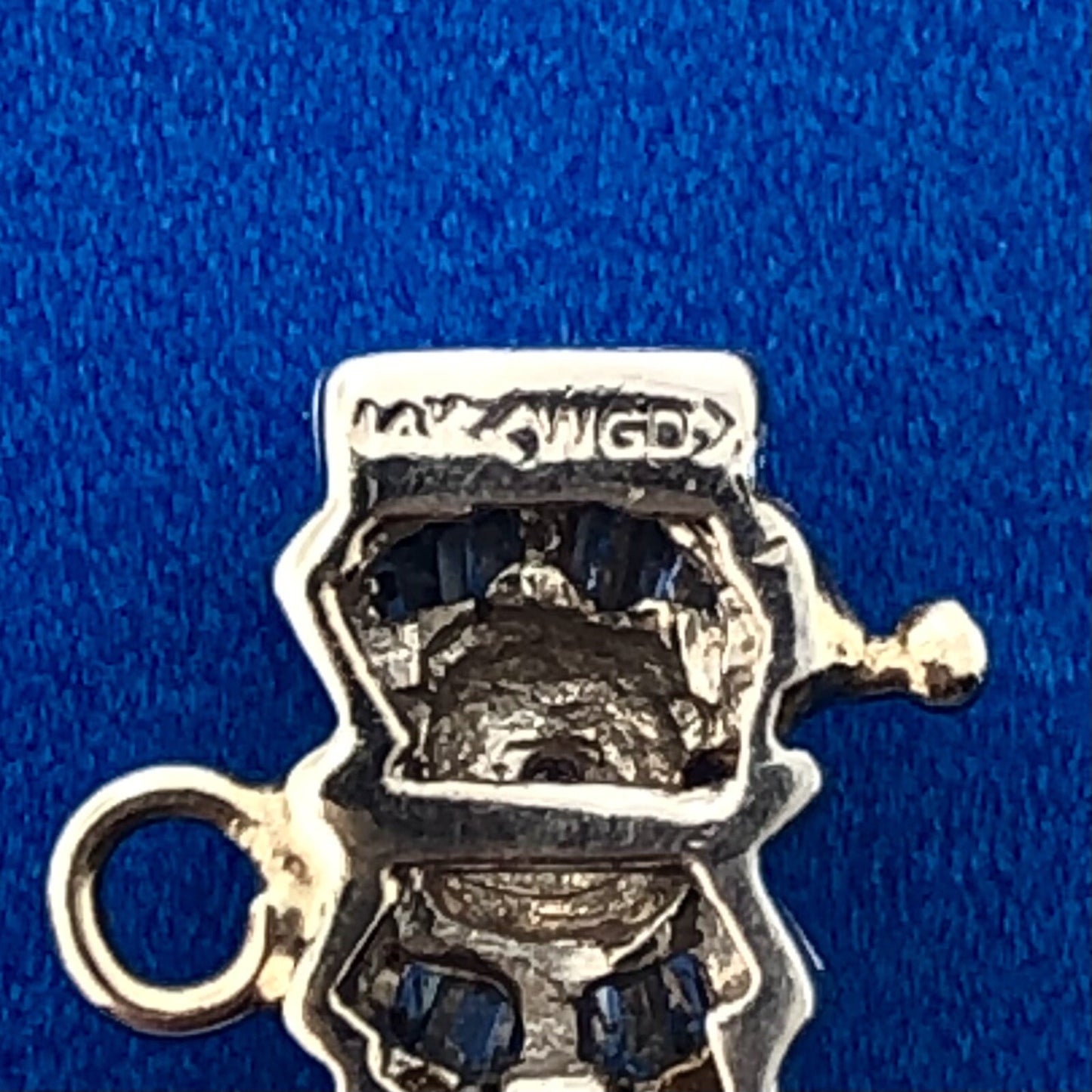 Vintage WGD 14K White Gold Diamond Panel Round Baguette Tennis Bracelet