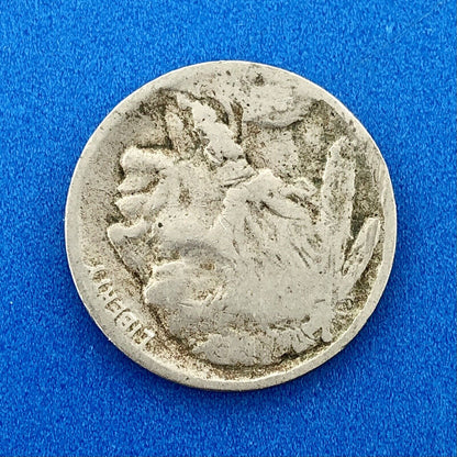 1916 D Indian Head Buffalo Nickel Better Key Scarce Denver Mint Coin