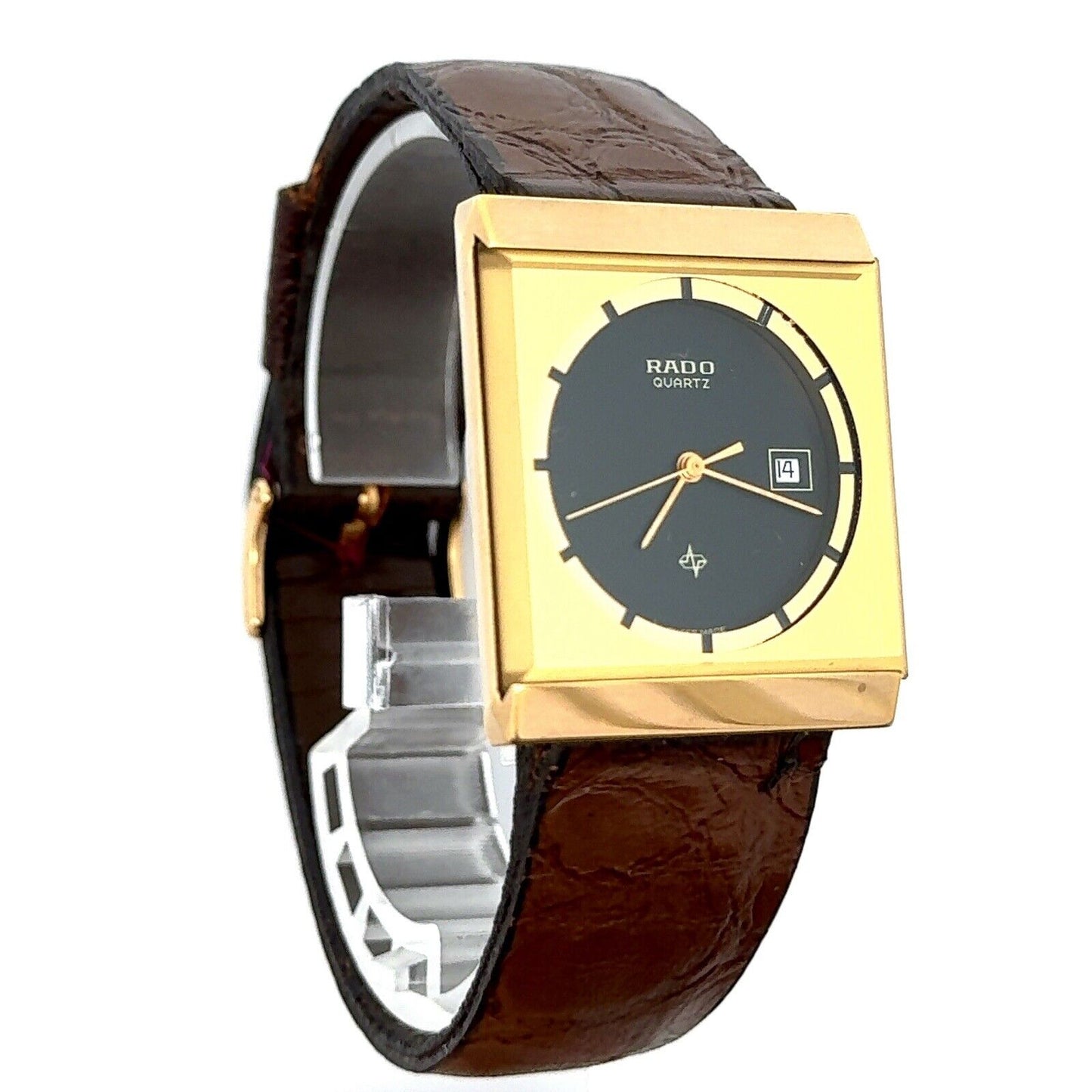 Designer RADO 711.2010.2 Modernist Rectangle Tank Quartz Unisex Wrist Watch