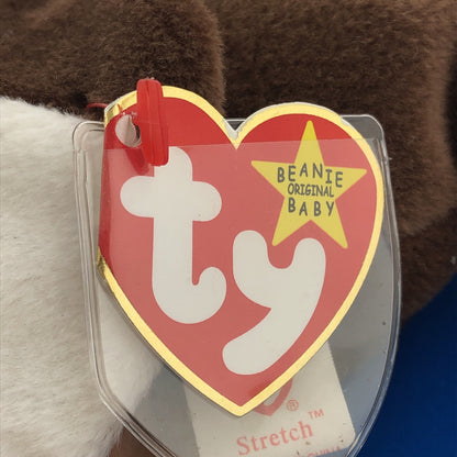1997 TY Beanie Baby Stretch The Ostrich Near Mint Condition Retired Error- 4182