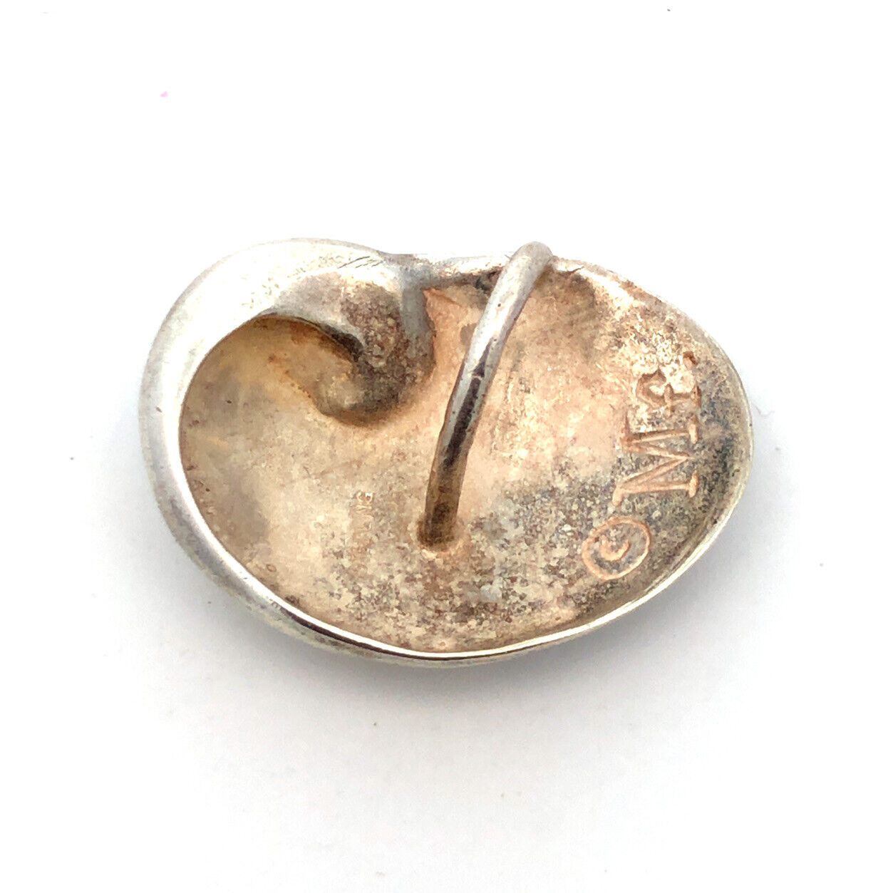 Designer Mignon Faget 925 Sterling Silver Sea Collection Snail Shell Pendant