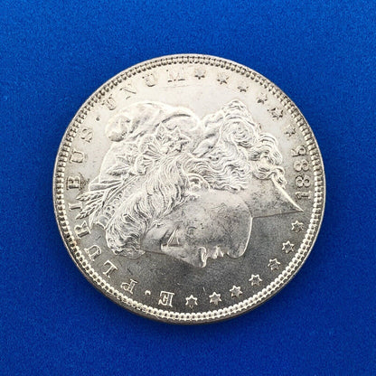 1885 P Morgan Silver Dollar $1 Better Rare Key Philadelphia Mint Coin White BU