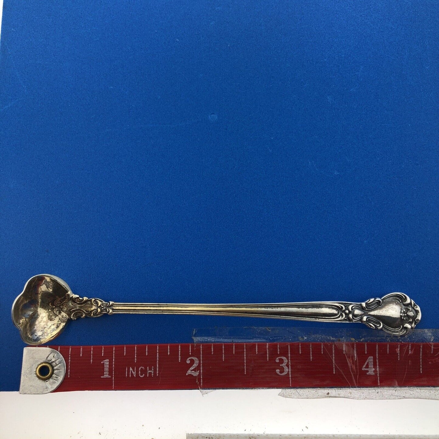 Chantilly Mustard Spoon Gilt Bowl Gorham Sterling