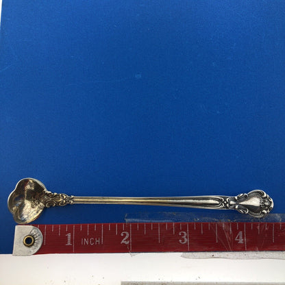 Chantilly Mustard Spoon Gilt Bowl Gorham Sterling