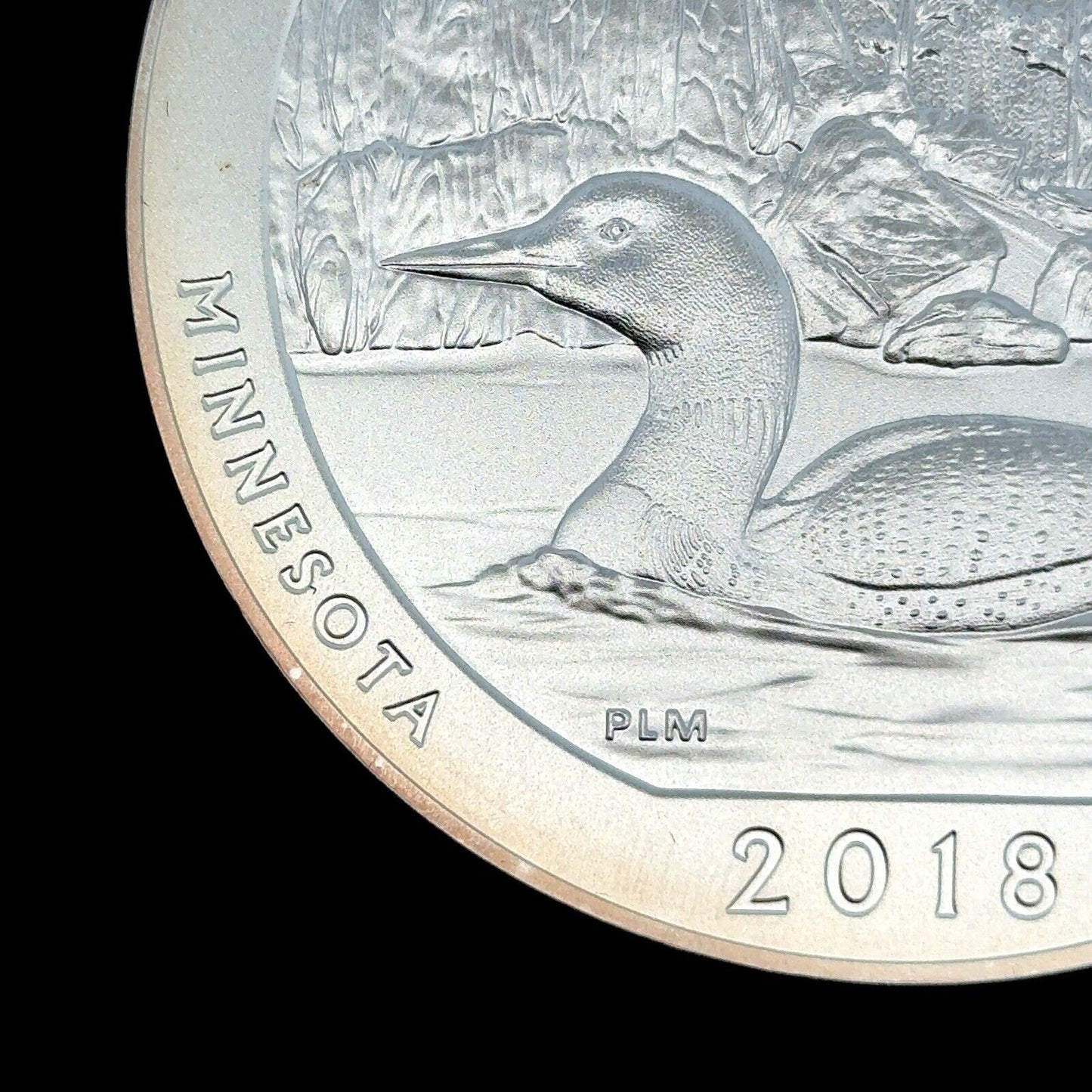 2018 P America The Beautiful Minnesota Voyageurs 5 oz Silver Quarter Coin