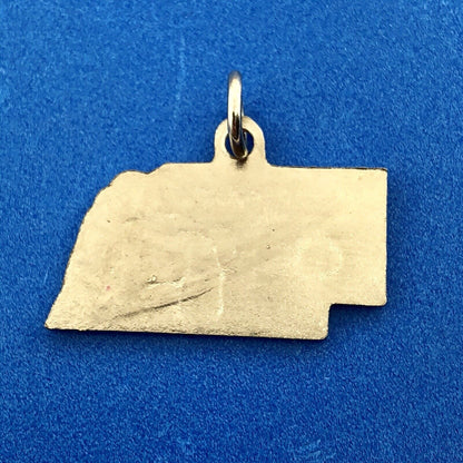 Sterling Silver State Charm - Nebraska