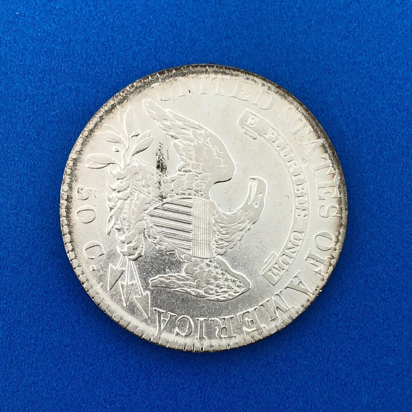 1822 Capped Bust Lettered Edge Silver Half Dollar 50c Early American Silver Coin