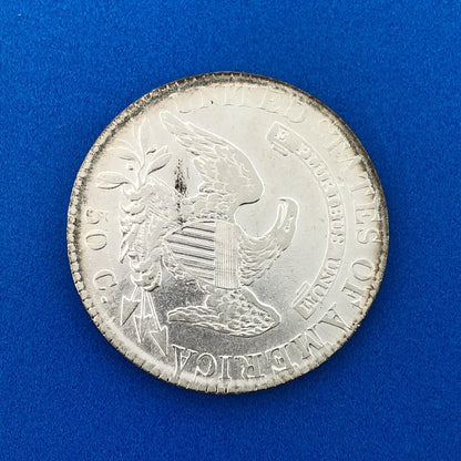 1822 Capped Bust Lettered Edge Silver Half Dollar 50c Early American Silver Coin
