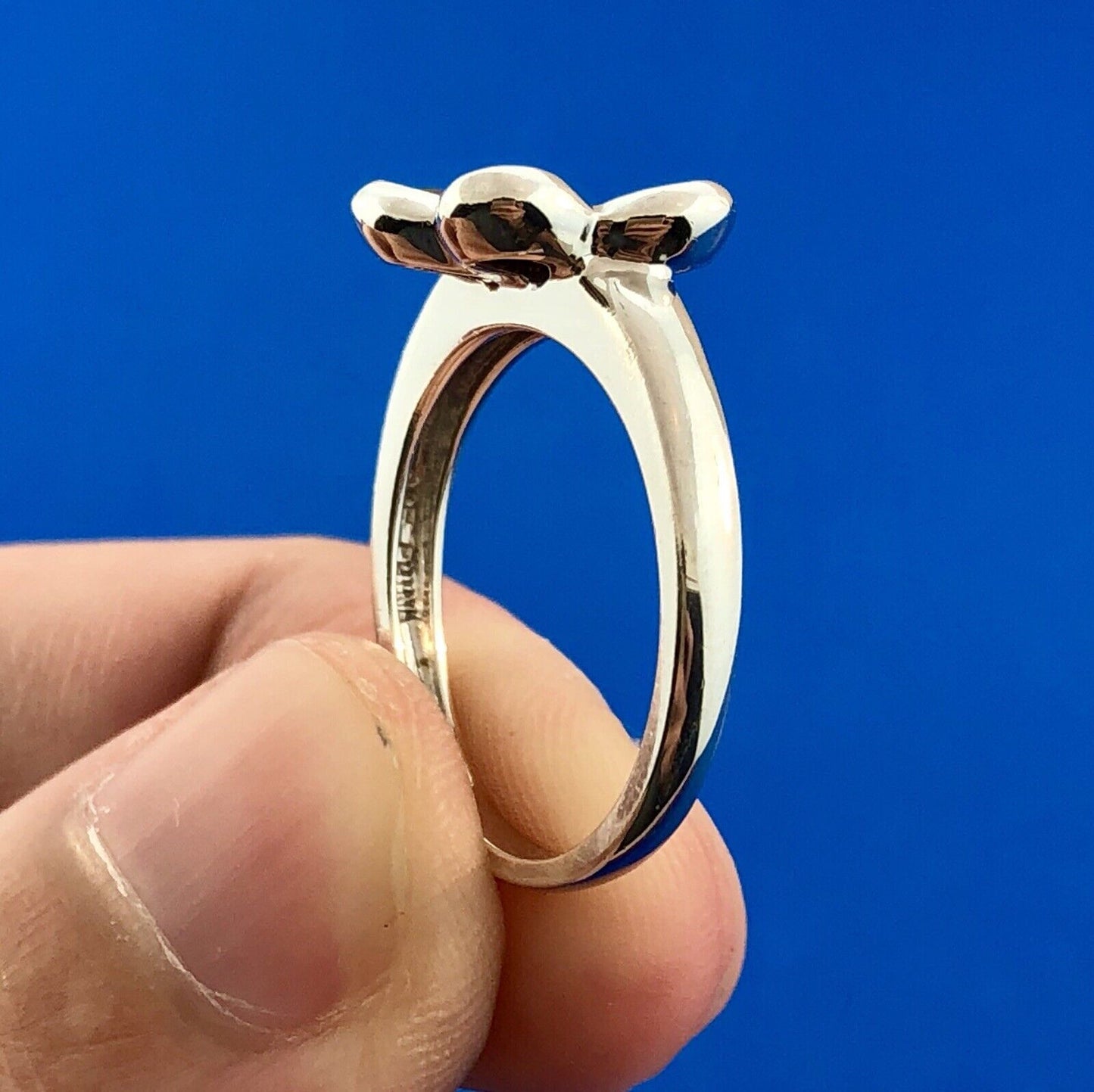 Designer 925 Sterling Silver Garnet Flower January Birthday Occasion Ring