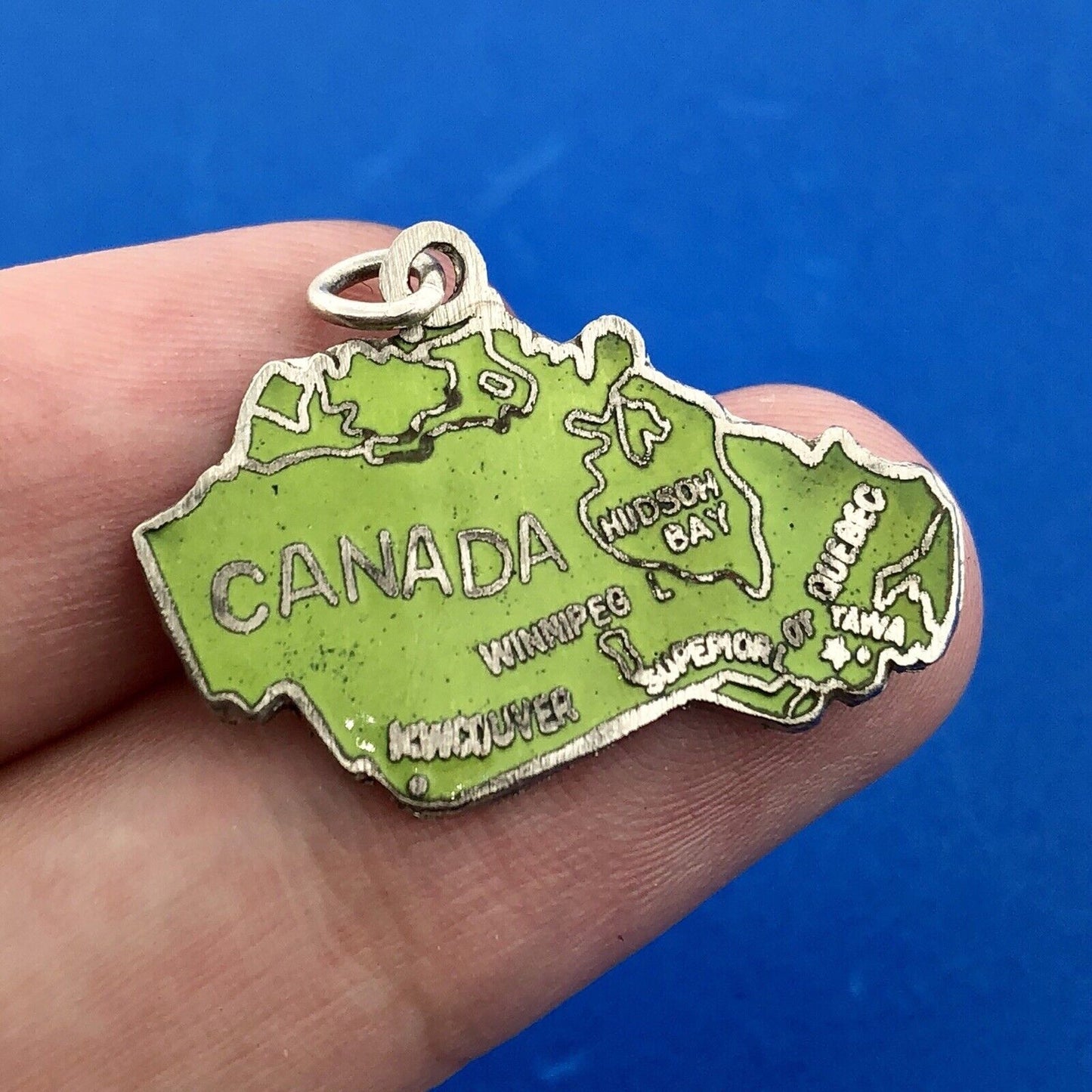 Sterling Silver - Canada - Charm