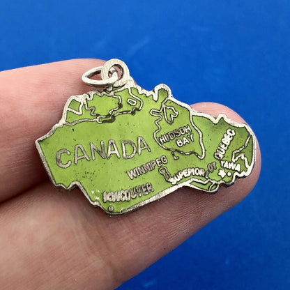 Sterling Silver - Canada - Charm
