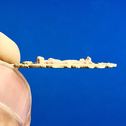 Vintage 10K Yellow White Rose Gold Diamond Oval Filigree Mother Mary Pendant