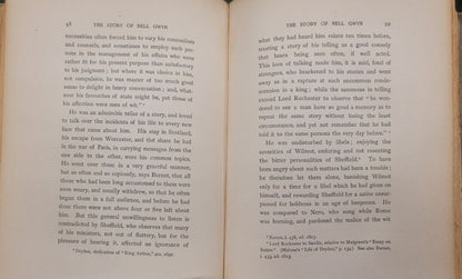 Beaux and Belles of England: Nell Gwyn by Peter Cunningham 1900 Deluxe Edition
