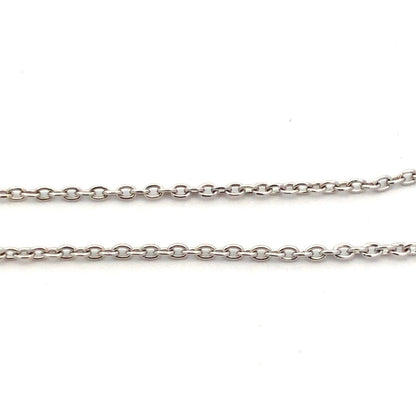 Designer FZN 925 Sterling Silver Entwined Double Heart Pendant Necklace