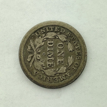 1841 O Seated Liberty Silver Dime No Motto Better Rare New Orleans Mint Coin
