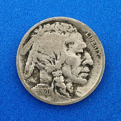 1919 S 1920 PDS Lot Of Four Indian Head Buffalo Nickels Better Semi Key Coins
