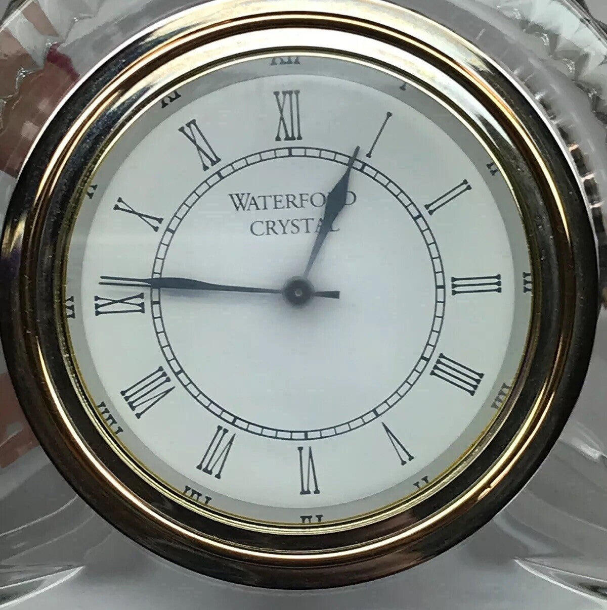 Waterford Ireland Crystal Mantle Desktop Clock