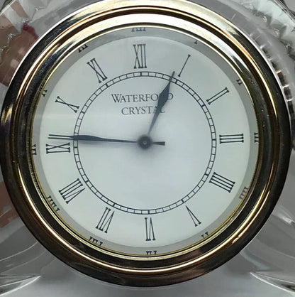 Waterford Ireland Crystal Mantle Desktop Clock