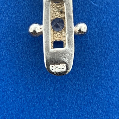 Designer 925 Sterling Silver Cubic Zirconia CZ Statement Tennis Bracelet