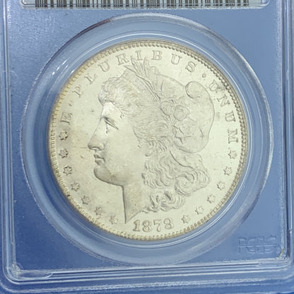 1878 CC Carson City $1 PCGS MS64 90% Silver United States Morgan Dollar Coin