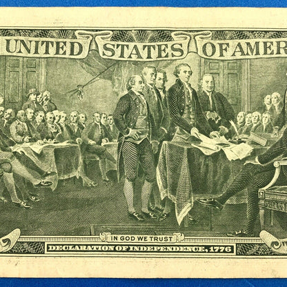 1976 Series $2 Federal Reserve San Francisco Star Note FR F-1935L* Tellers Mark