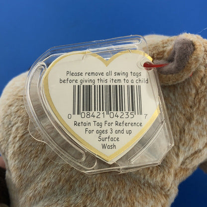1998 TY Beanie Baby Goatee The Goat Mint Condition Retired Multiple Errors- 4235