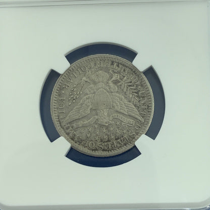 1907 O New Orleans 25c Barber Quarter 90% Silver Au Details NGC Cleaned Coin