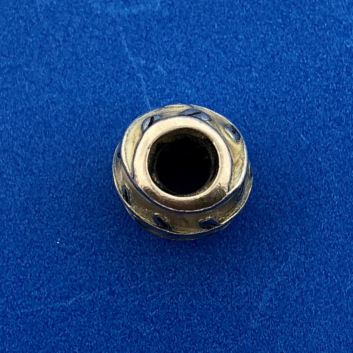 Genuine PANDORA ALE Sterling Silver Beige Enamel Vines Charm 790525EN19 Retired