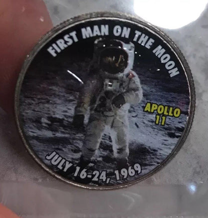 2015 American Space Commemorative Two Coin Collection BU Kennedy Half Dollars
