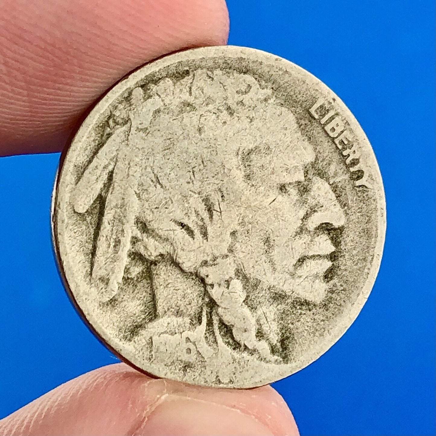 1916 S Indian Head Buffalo Nickel Better Key Scarce San Francisco Mint Coin