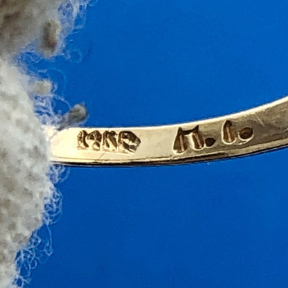 Classic 14K Yellow Gold Diamond Solitaire Pierced Stud Earrings