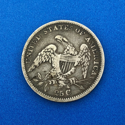 1834 Capped Bust Quarter Dollar Type Two 25 Cents Early American Coinage Nice
