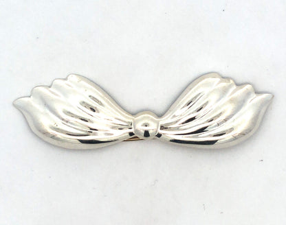 925 Sterling Silver Vintage Taxco TG-89 Mexico Bow Tie Hair Clasp Pin