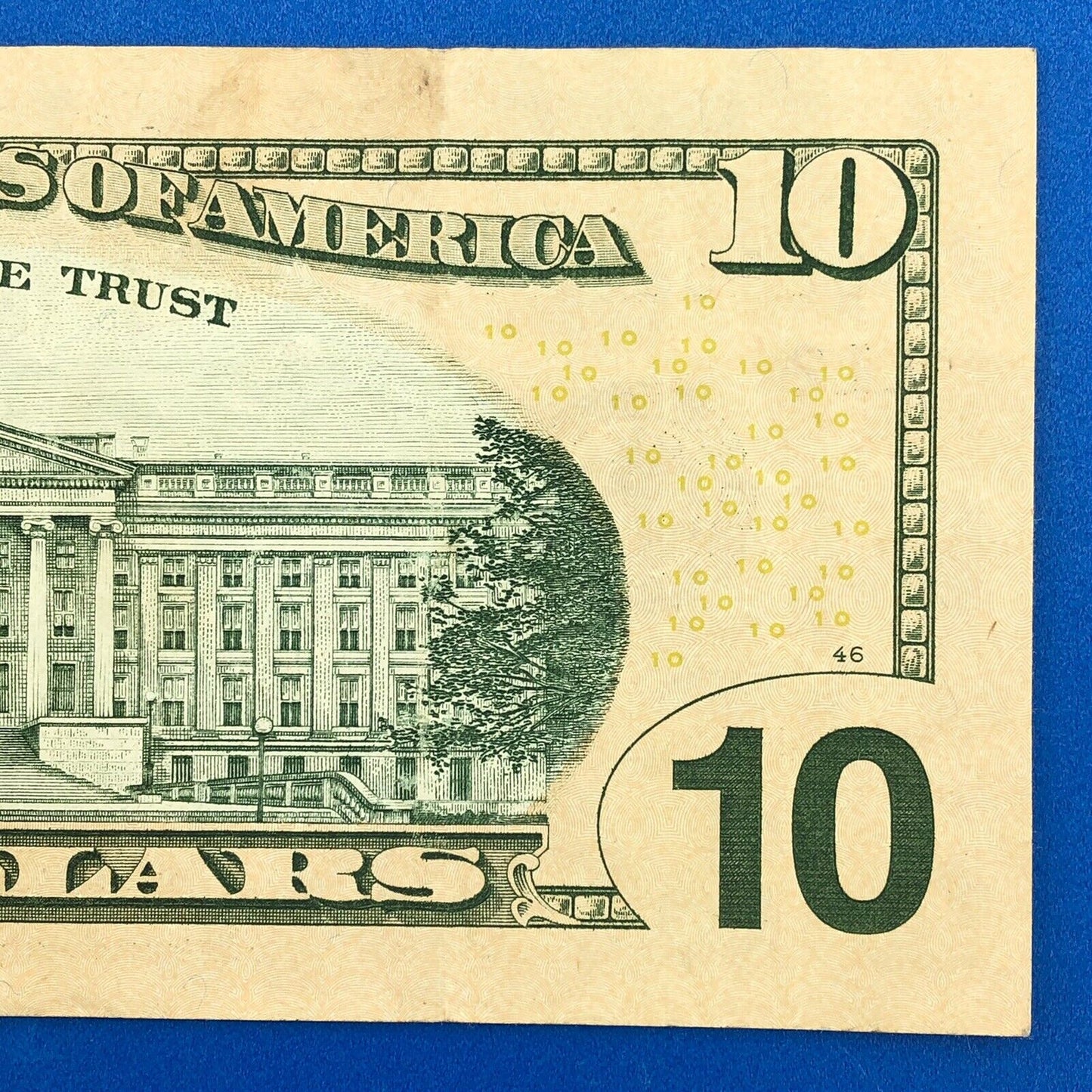 2004 A $10 Federal Reserve San Francisco Star Note Printed Fort Worth Rare