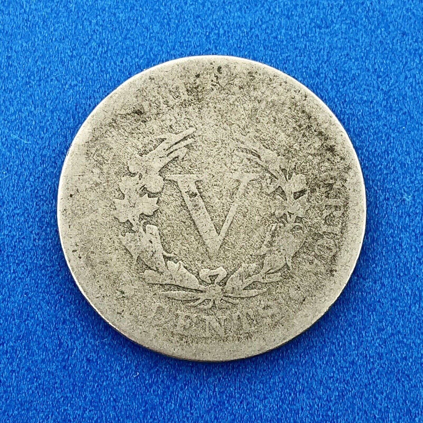1887 P Liberty Head Nickel Five Cents 5c Better Key Rare Philadelphia Mint Coin