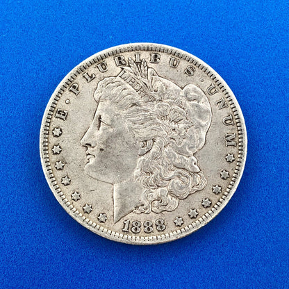 1888 O Morgan Silver Dollar $1 Better Rare Key New Orleans Mint Coin XF