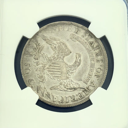 1811/10 Capped Bust Silver Half Dollar 50c Lettered Edge NGC XF Details Coin