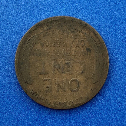 1912 D Lincoln Cent Wheat Ears Reverse Key Rare 1c Cent Penny Denver Coin