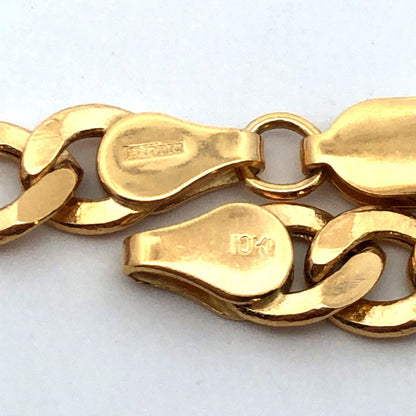Designer Exotic 10K Yellow Gold Unisex Miami Cuban Link Chain Necklace