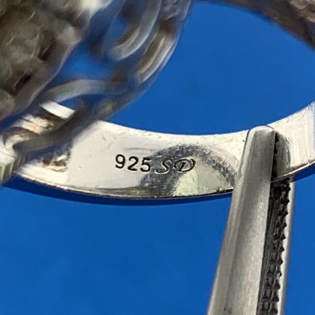 Designer 925 Sterling Silver Green Amethyst Diamond Halo Statement Cocktail Ring