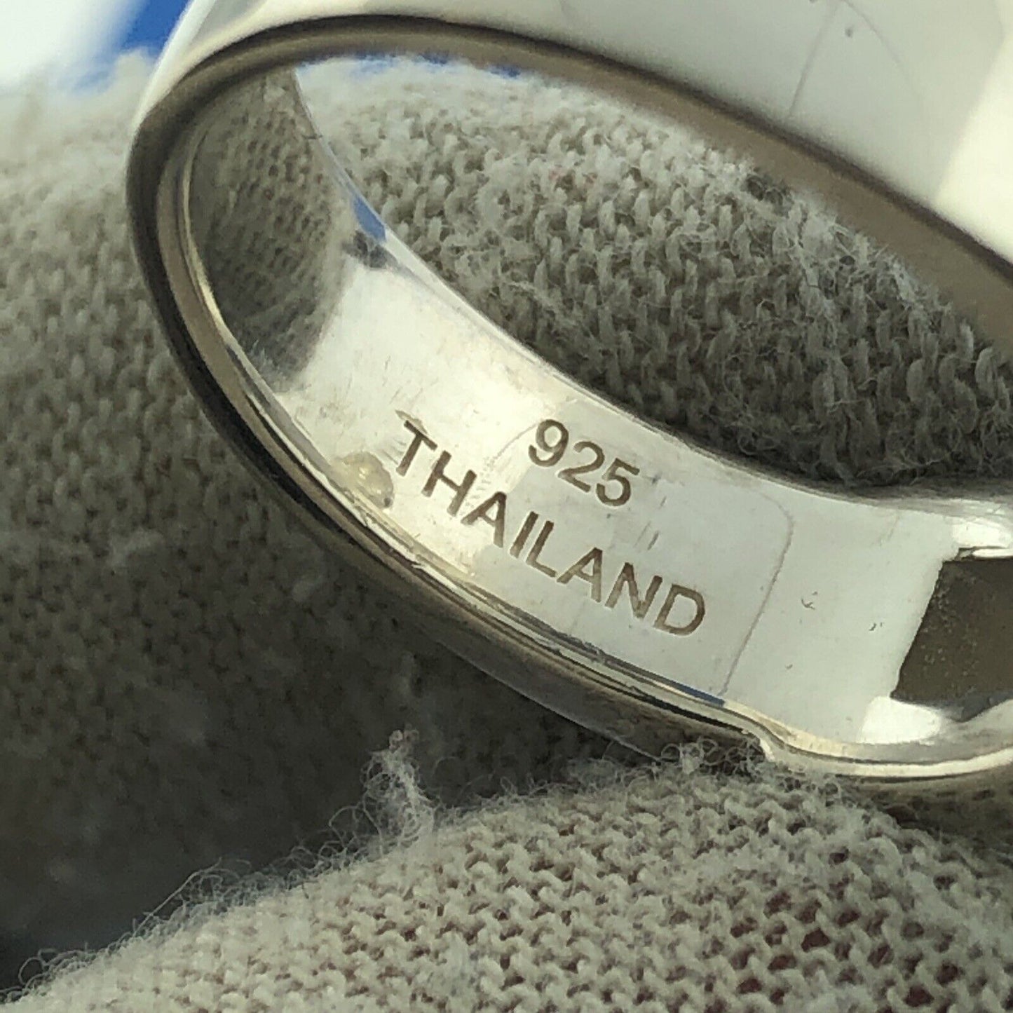 Designer Michael Dawkins Sterling Silver 925 Faceted Lemon Quartz Ring Size 8