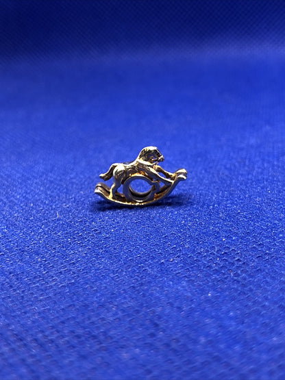 Authentic KALIA 925 Sterling Silver Rocking Horse Slide Bracelet Charm