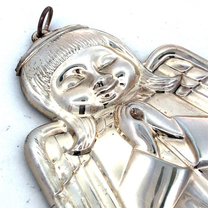 1975 Gorham Luther Bookout 925 Sterling Silver Limited Christmas Angel Ornament
