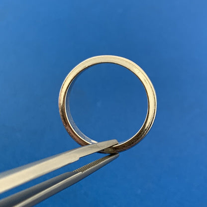 Designer SU 925 Sterling Silver 5 MM Polished Textured Wedding Cigar Band Ring