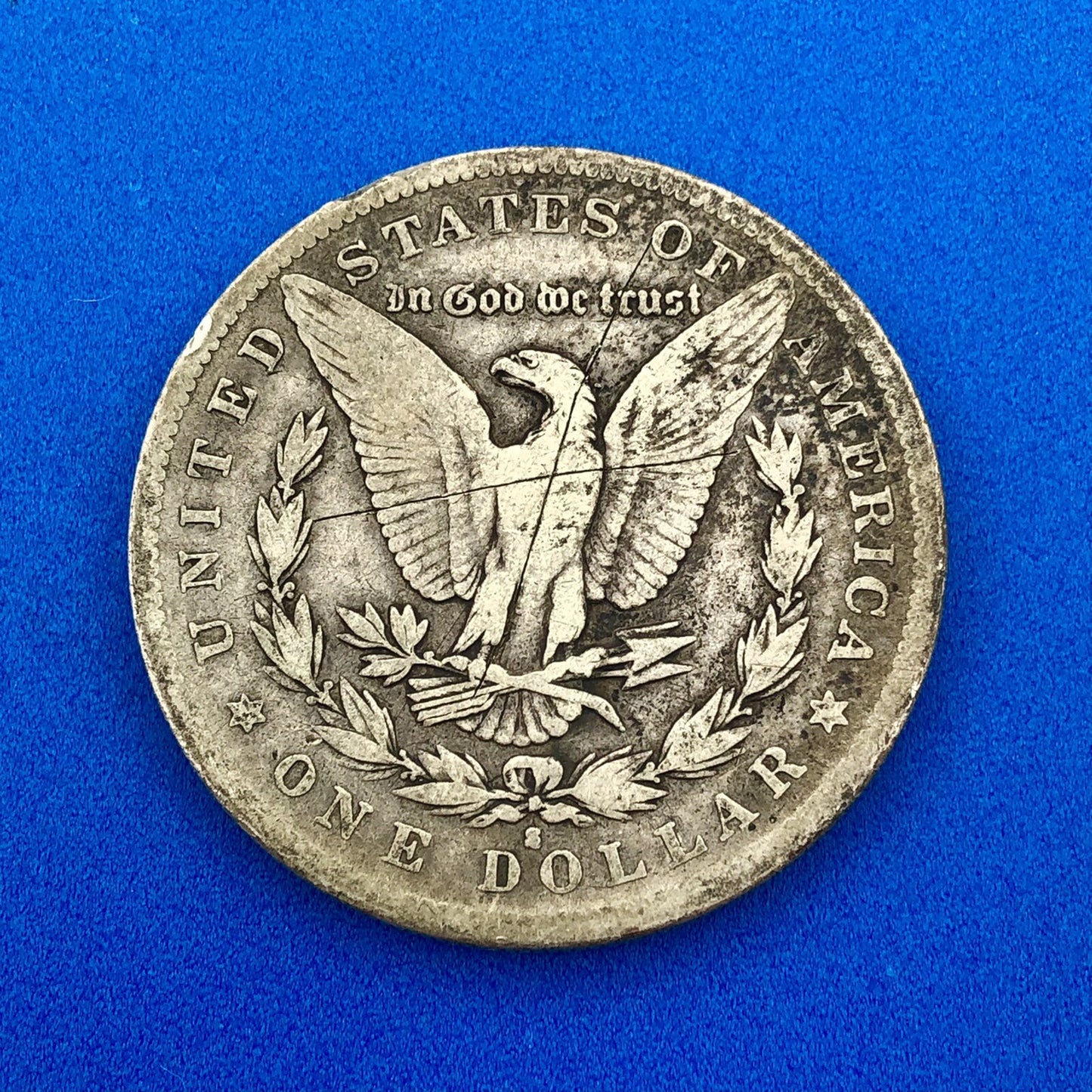 1885 S Morgan Silver Dollar Better Rare Key San Francisco Mint Coin As Is