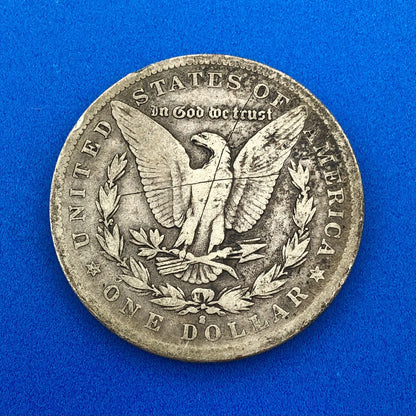 1885 S Morgan Silver Dollar Better Rare Key San Francisco Mint Coin As Is